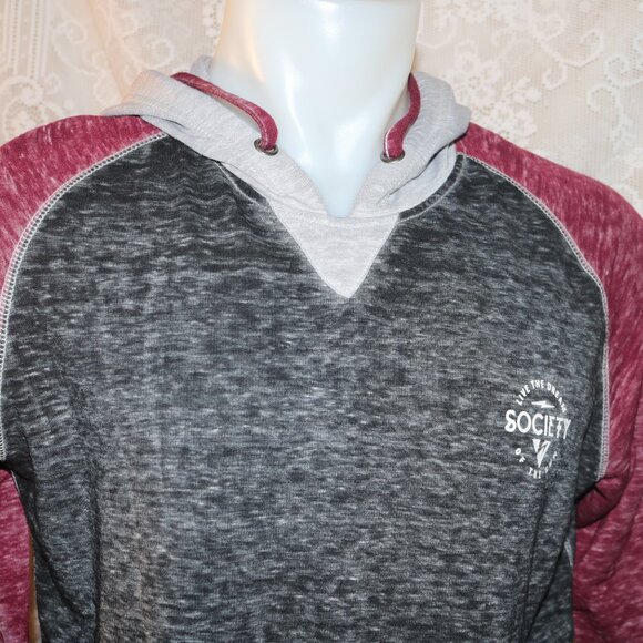 Men's Society hoodie on the thinner side size large great for Fall weather - Picture 4 of 6